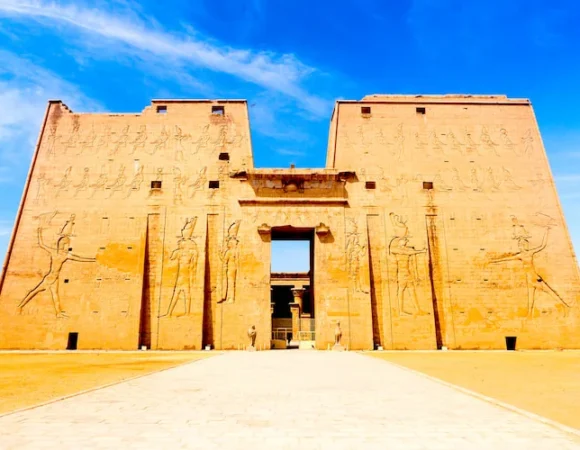 The Temple of Horus in Edfu